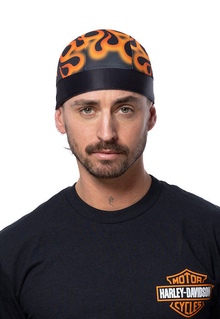 HG Sports Skull Cap Soaker Weight w-Hidden Elastic Band Prints