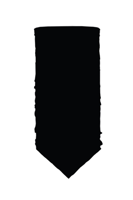 HG Sports Bandana Tubes Light Weight Solid Color Solid Black