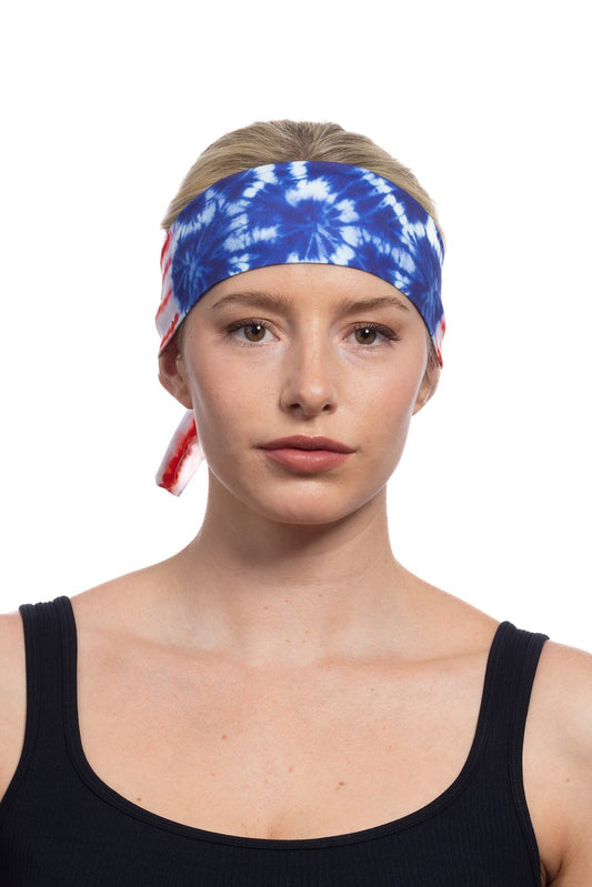 HG Sports Sports Tie Headbands Light Weight Prints