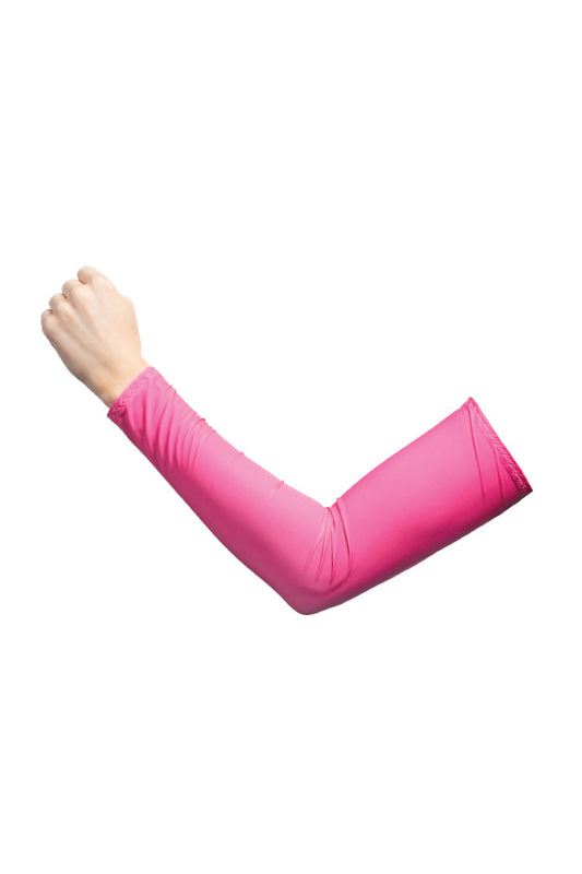 HG Sports Arm Sleevz Sets Soaker Solid Color Solid Hot Pink S M