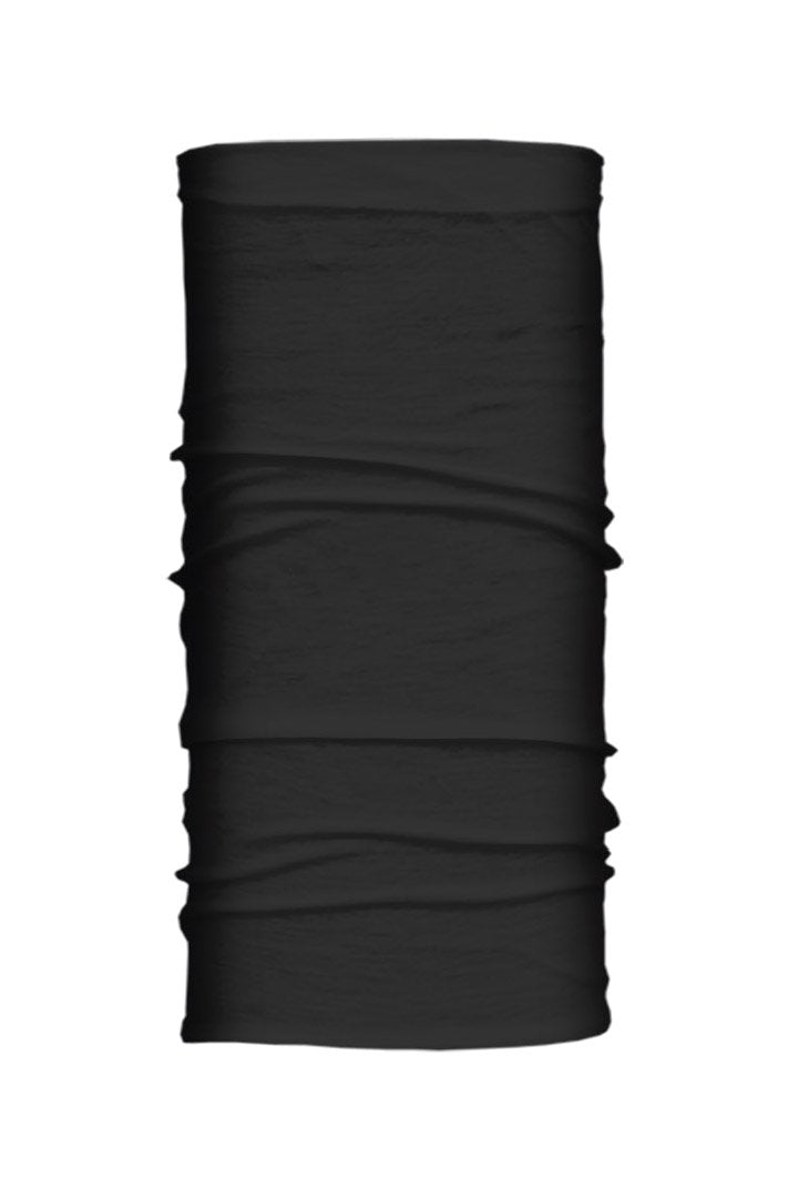 HG Sports EZ Tubes Light Weight Seamless Solid Color Solid Black