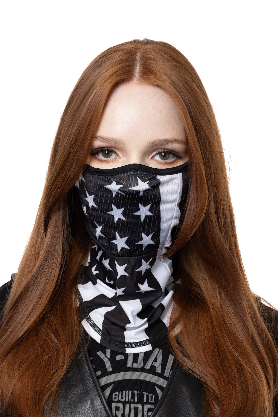 HG Sports Contour Neck Gaiters Soaker Prints Patriotic Flag