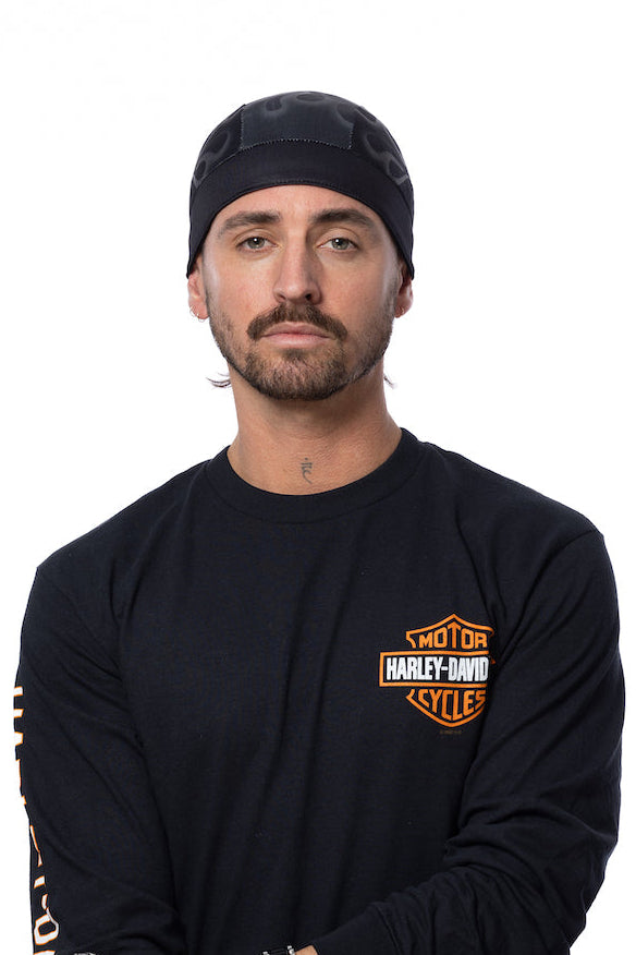 HG Sports Skull Cap Light Weight w-Hidden Elastic Band Prints