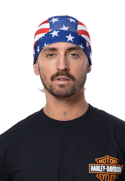 HG Sports Skull Cap Soaker Weight w-Hidden Elastic Band Prints