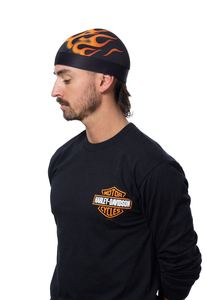 HG Sports Skull Cap Soaker Weight w-Hidden Elastic Band Prints