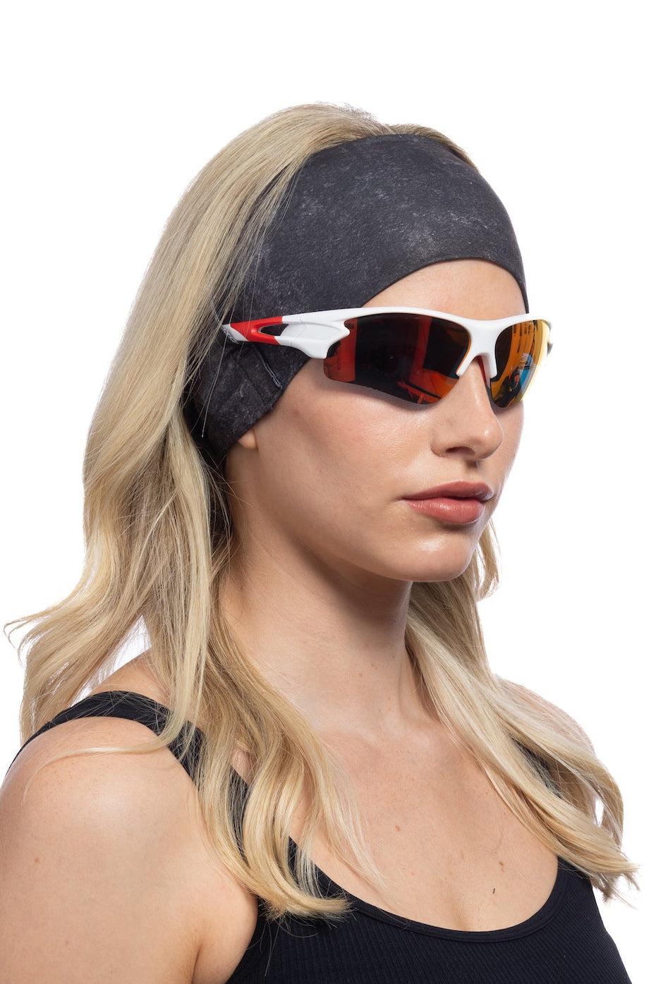 HG Sports Shades Headbands Light Weight Prints Gray Wash