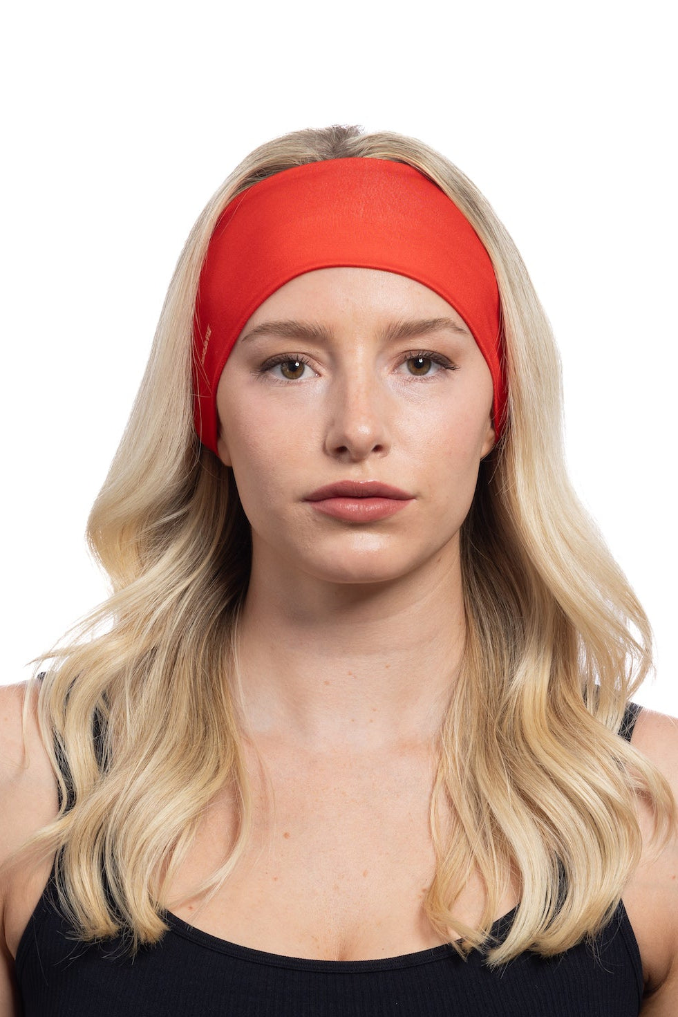 HG Sports Sports Headbands Light Weight Solid Color Solid Red