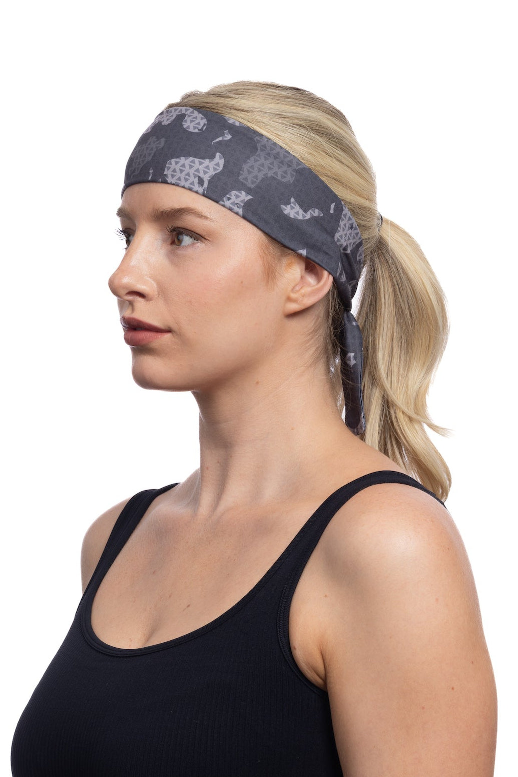 HG Sports Sports Tie Headbands Light Weight Prints