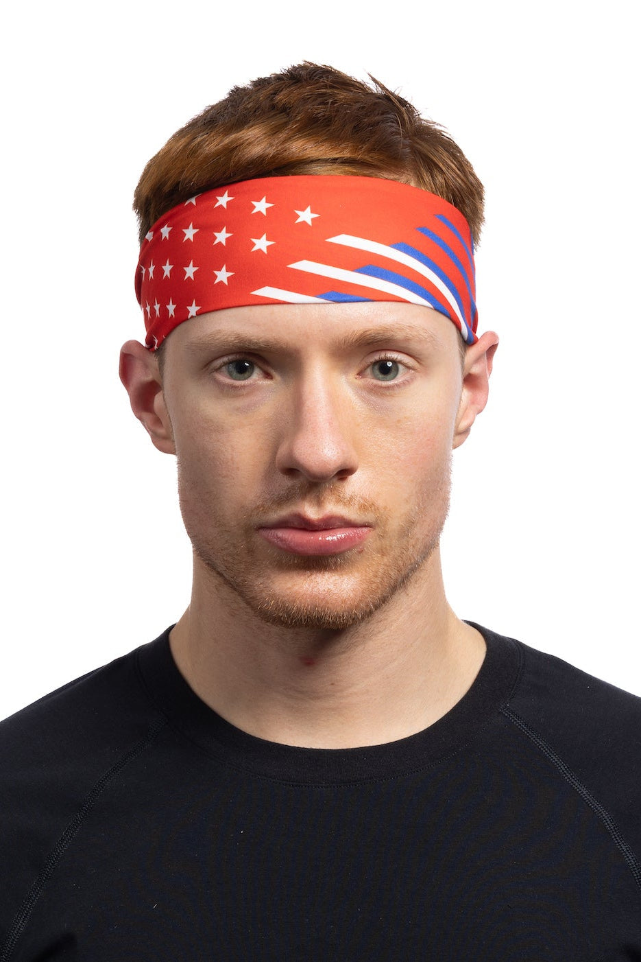 HG Sports Sports Tie Headbands Light Weight Prints Patriotic