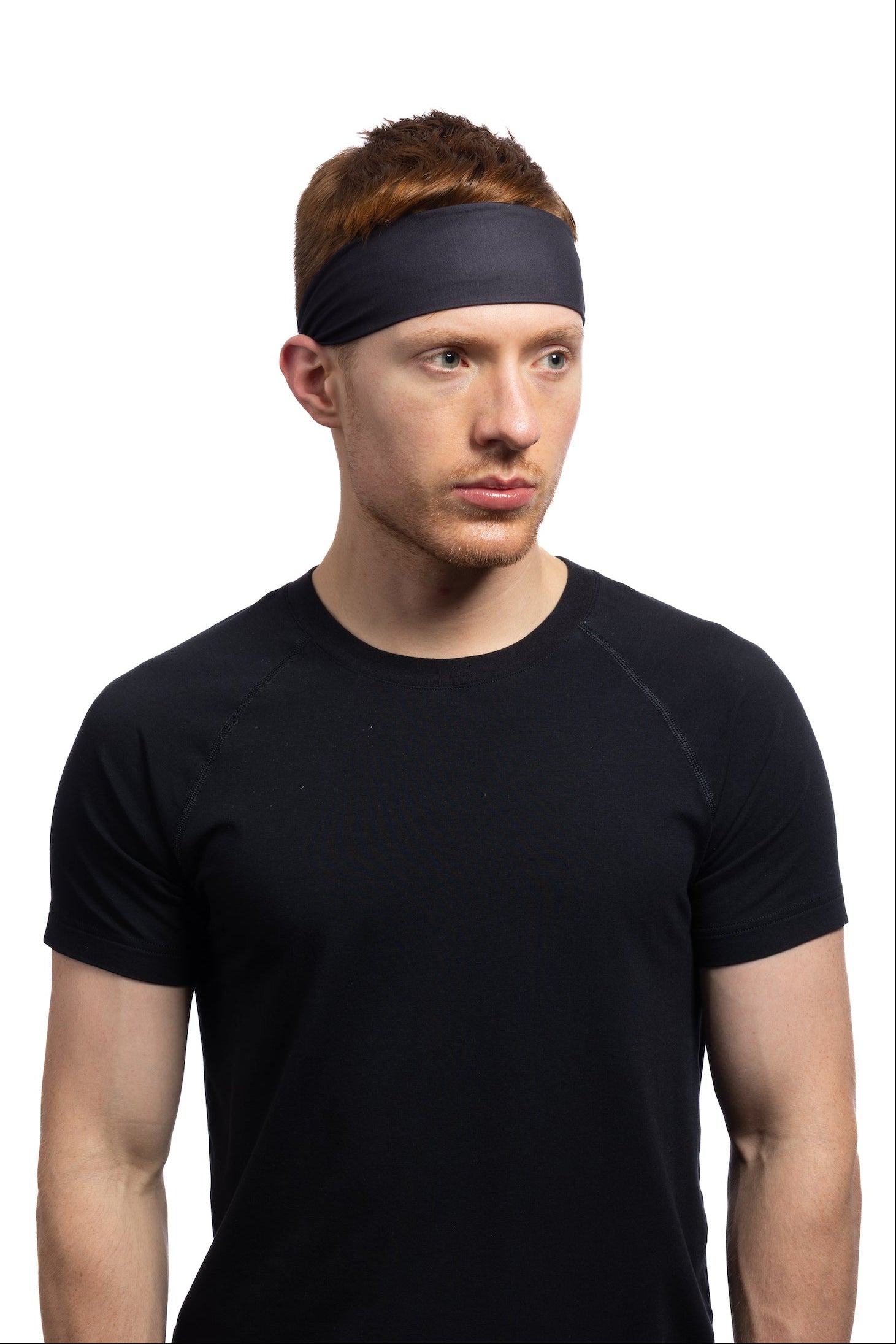 HG Sports Sports Tie Headbands Light Weight Solid Color
