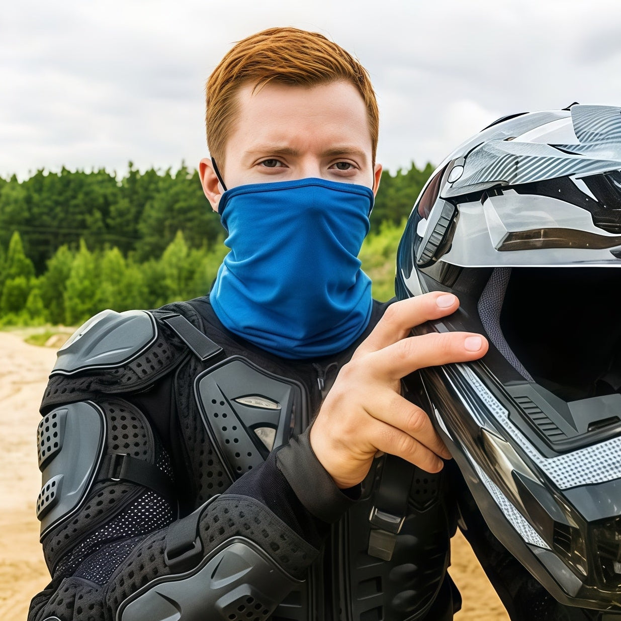 Neck Gaiter with Ear Loop (Soaker Weight)