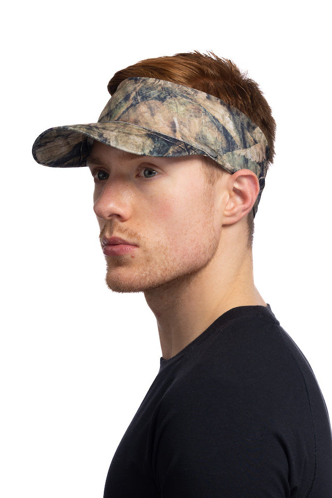 HG Sports Visor Headband Soaker Weight Prints Forest Camo