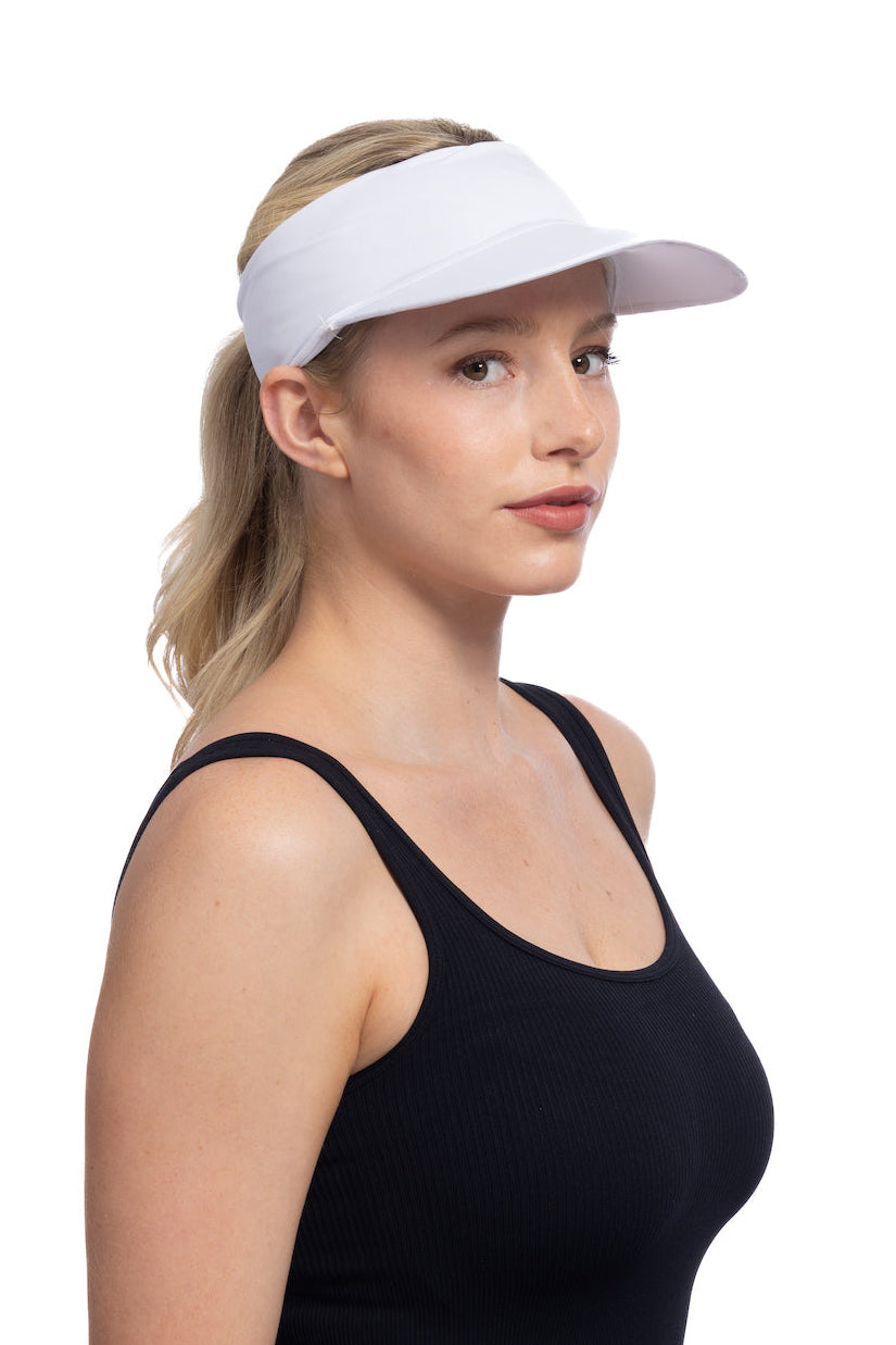 HG Sports Visor Headband Soaker Weight Solid Color