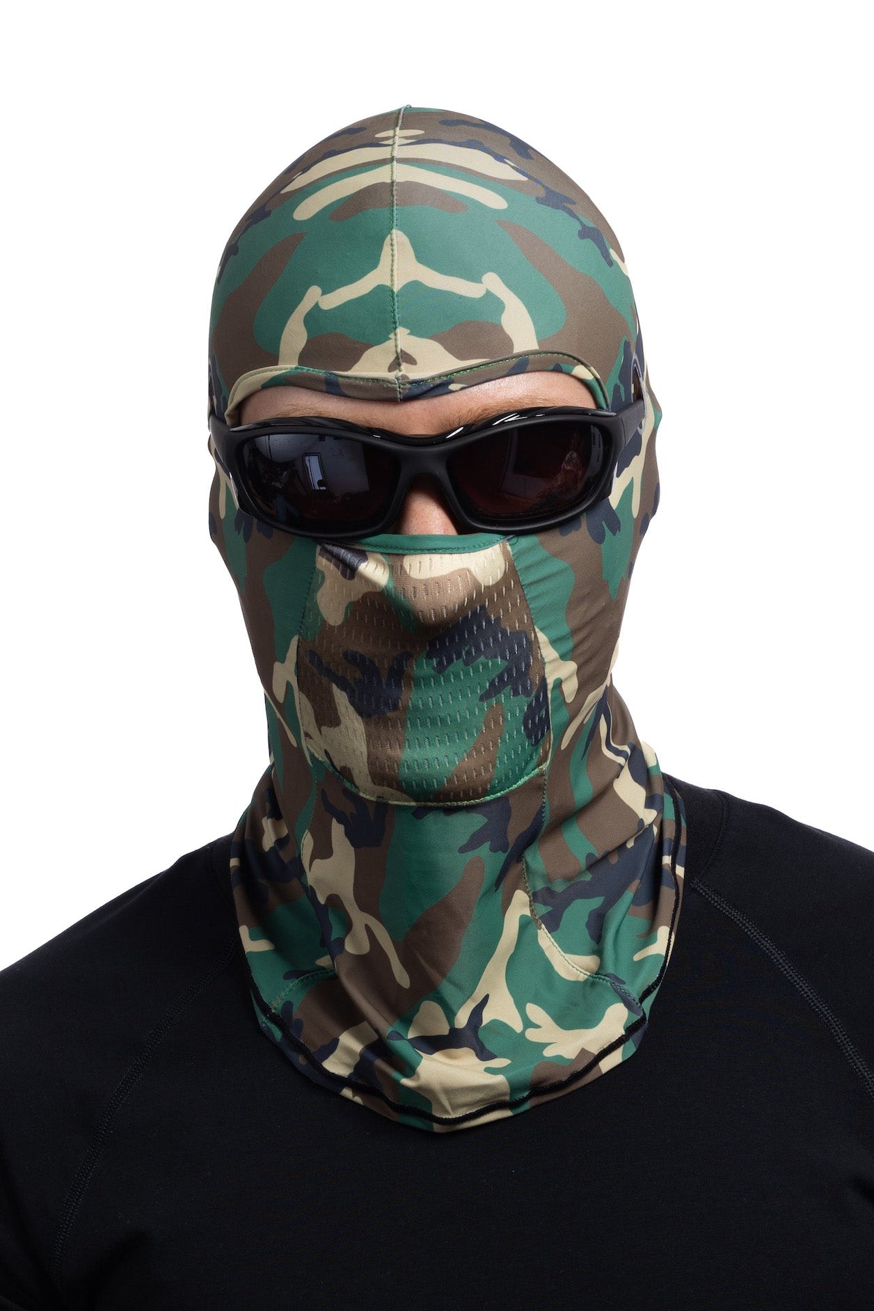 HG Sports Shades Balaclava Soaker Weight Prints Green Camo
