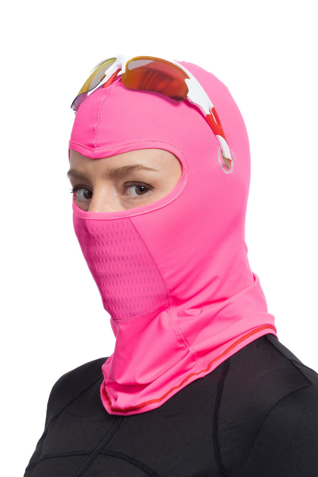 HG Sports Shades Balaclava Soaker Weight Solid Color Hot Pink