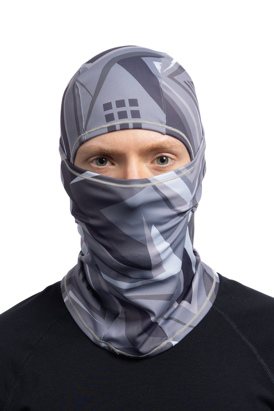 HG Sports Single Layer Balaclava Light Weight Prints Gray Range